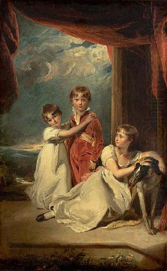 Sir Thomas Lawrence The Children of Sir Samuel Fludyer china oil painting image
